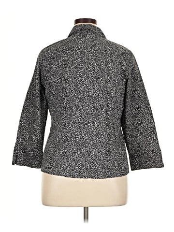 Croft & Barrow 3/4 Sleeve Button-Down Shirt (view 2)