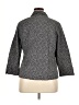Croft & Barrow Gray Black 3/4 Sleeve Button-Down Shirt Size XL (petite) - photo 2