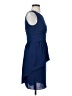 BCBGMAXAZRIA Solid Blue Cocktail Dress Size 2 - photo 4