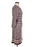 Max Studio Print Brown Casual Dress Size M - photo 4