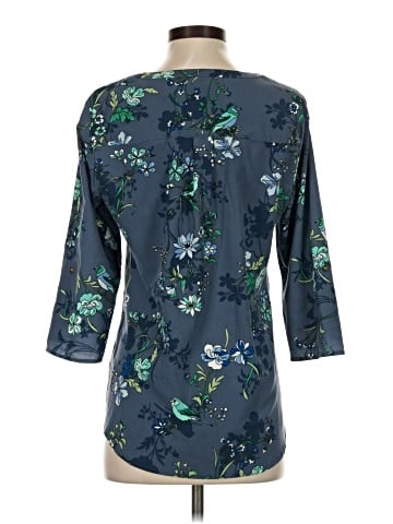Croft & Barrow 3/4 Sleeve Blouse (view 2)