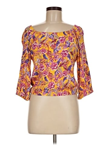 Fever 3/4 Sleeve Blouse (view 1)