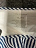 Van Heusen 100% Polyester Stripes Blue Short Sleeve Top Size XL - photo 7