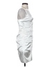Onyx Nite Silver Cocktail Dress Size 4 - photo 4