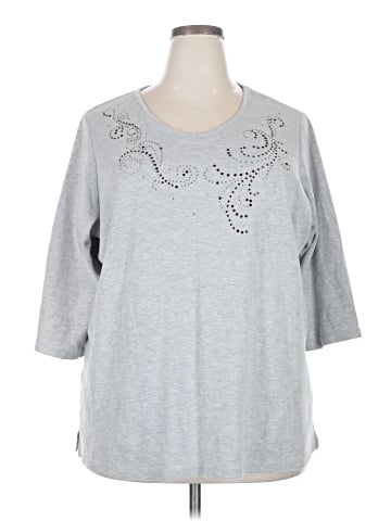 Quacker Factory 3/4 Sleeve T-Shirt (view 1)