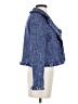 Zara Basic Tweed Blue Blazer Size XS - photo 4