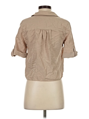INC International Concepts 3/4 Sleeve Button-Down Shirt (view 2)
