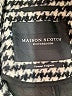 Scotch & Soda Houndstooth Gray Coat Size XS - photo 6