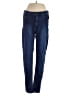 Just Black Solid Blue Jeans Size 28 - photo 1