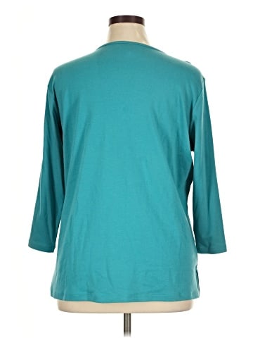Draper's & Damon's 3/4 Sleeve Top (view 2)