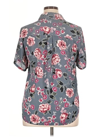 Iz Byer Short Sleeve Blouse (view 2)