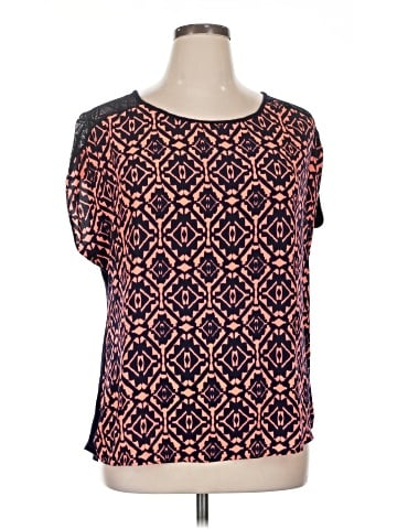 Espresso Short Sleeve Blouse (view 1)