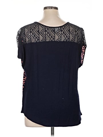 Espresso Short Sleeve Blouse (view 2)