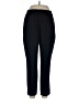 Zara 100% Polyester Solid Black Casual Pants Size L - photo 1