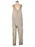 Final Touch Solid Gray Jumpsuit Size S - photo 1