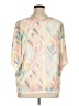 North Style Ivory 3/4 Sleeve Blouse Size 1X - photo 2