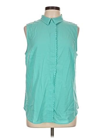Ann Taylor Factory Sleeveless Blouse (view 1)