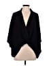 Trina Turk 100% Polyester Black 3/4 Sleeve Blouse Size Med - Lg - photo 1