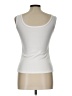 Unbranded 100% Polyester White Sleeveless T-Shirt Size L - photo 2