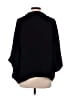 Trina Turk 100% Polyester Black 3/4 Sleeve Blouse Size Med - Lg - photo 2