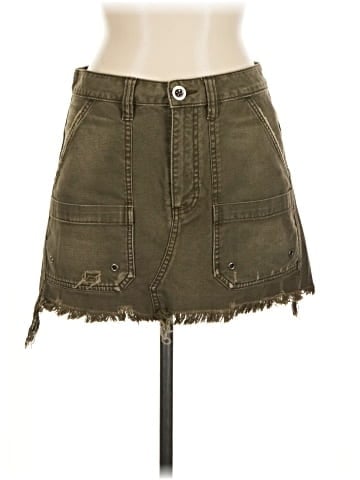 Free People Denim Skirt (view 1)