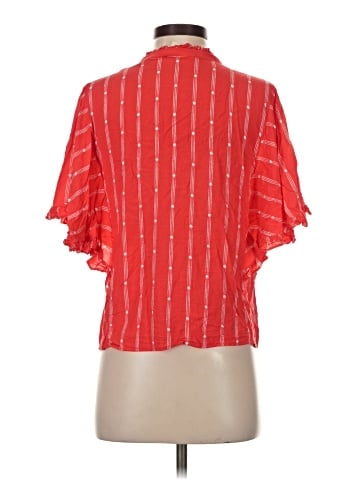 Maeve by Anthropologie Short Sleeve Blouse (view 2)