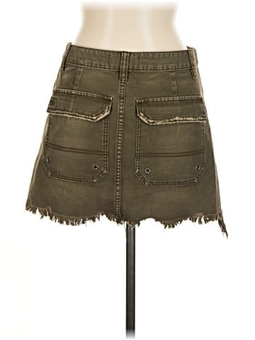 Free People Denim Skirt (view 2)