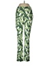 J. McLaughlin Tropical Green Casual Pants Size 10 - photo 1