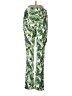 J. McLaughlin Tropical Green Casual Pants Size 10 - photo 2