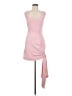 Cinq à Sept Solid Pink Cocktail Dress Size 6 - photo 1