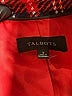 Talbots Plaid Red Wool Blazer Size 2 - photo 6