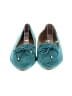Talbots 100% Leather Teal Flats Size 7 - photo 2
