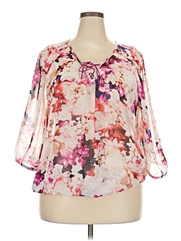 Lane Bryant 3/4 Sleeve Blouse (view 1)