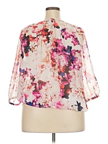Lane Bryant 3/4 Sleeve Blouse (view 2)