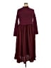ELOQUII Elements Burgundy Casual Dress Size 18 - photo 1