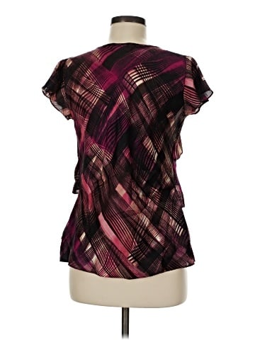 Worthington Short Sleeve Blouse (view 2)