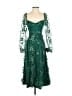 Lulus 100% Polyester Green Cocktail Dress Size XS - photo 1