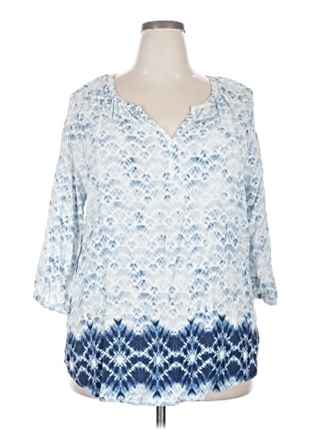 Sonoma Goods for Life 3/4 Sleeve Blouse (view 1)