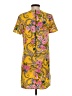 ASOS 100% Polyester Paisley Yellow Casual Dress Size 2 - photo 2