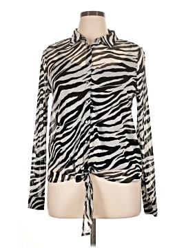 DKNYC Long Sleeve Blouse (view 1)