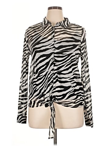 DKNYC Long Sleeve Blouse (view 1)
