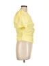 Endless Rose Yellow Short Sleeve Blouse Size L - photo 4