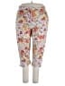 Kaktus Floral Orange Casual Pants Size 3X - photo 1