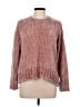 Cynthia Rowley TJX 100% Polyester Metallic Brown Pullover Sweater Size M - photo 1