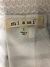 Miami 100% Polyester Stripes Ivory Formal Skirt Size S - photo 4