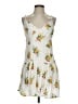 O'Neill 100% Viscose Floral White Casual Dress Size S - photo 1