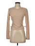 Hooked Up Tan Long Sleeve Top Size S - photo 1