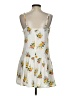 O'Neill 100% Viscose Floral White Casual Dress Size S - photo 2