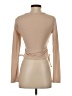 Hooked Up Tan Long Sleeve Top Size S - photo 2