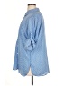 Ellen Tracy Blue 3/4 Sleeve Button-Down Shirt Size XL - photo 5
